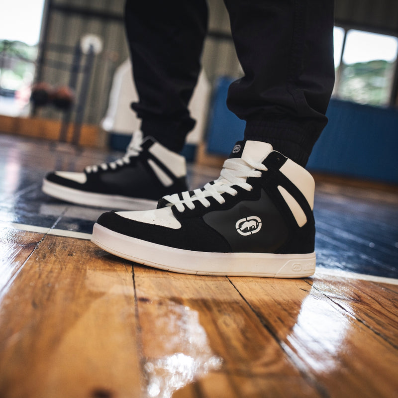 Zapatilla Urbana Ecko Unltd Hombre - Pit Blanca Negro