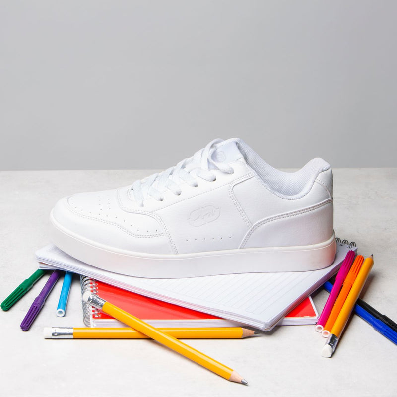 Zapatilla Escolar Ecko Unltd Juvenil - Jay Low Blanco