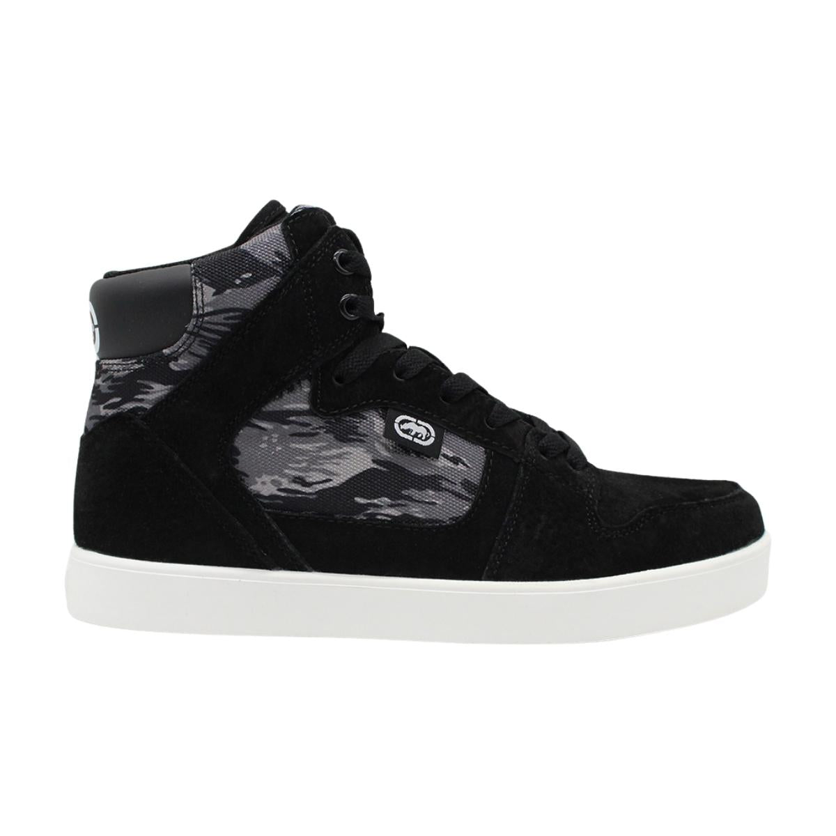 Zapatillas Urbanas Ecko Unltd Juvenil - Bam Negro Blanco